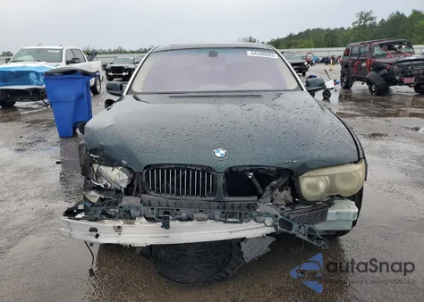 2003 BMW 745 Li z USA, uszkodzony, nr VIN WBAGN63473DR11860